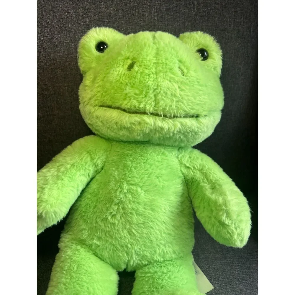 Build-A-Bear 2021 Green Frog Plush NWT Stuffed Animal